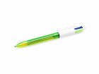 BIC Kugelschreiber 4 Colours Fluo mit Marker
