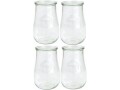 Weck Einmachglas 1500 ml, 4 Stück, Produkttyp: Einmachglas