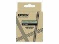 Epson LabelWorks LK-4GAS - Grau auf Grün - Rolle