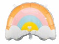 Partydeco Folienballon Rainbow Mehrfarbig, Packungsgrösse: 1