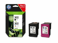 Hewlett-Packard HP Combopack 302 BK/color X4D37AE OfficeJet 3830 190/165