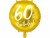 Bild 0 Partydeco Folienballon 60th Birthday Gold/Weiss, Packungsgrösse: 1
