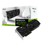 PNY Grafikkarte - GeForce RTX 4070 Ti Verto LED 12 GB