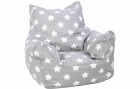 Knorrtoys Kindersitzsack Grau mit weissen Sternen, Produkttyp