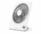 DELTACO   USB Fan, Rechargable battery - FT771     Multi speeds White