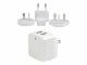 StarTech.com - Dual Port USB Wall Charger 17W/3.4A - Travel Charger 110V/220V
