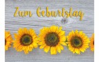 Natur Verlag Geburtstagskarte Sonnenblumen 17.5 x 12.2 cm, Papierformat