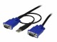 STARTECH .com 6 ft Ultra-Thin USB 2-in-1 KVM Cable