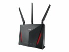 ASUS Router Wifi - VPN-Router RT-AC86U Gaming, AiMesh und AiProtection