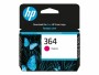 HP Inc. HP Tinte Nr. 364 (CB319EE) Magenta, Druckleistung Seiten: 300