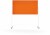 Bild 1 MAGNETOPLAN Design-Moderatorentafel VP 1181144 Filz, orange