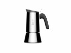 Bialetti Espressokocher New Venus 10 Tassen, Silber, Betriebsart