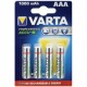 Varta Professional - Battery 4 x AAA - NiMH