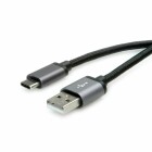 Roline USB-C Verbindungskabel - USB 2.0 - 1,8 m - Schwarz