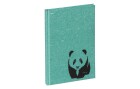 Pagna Notizbuch Save me Panda A6, Dot, Grün, Produkttyp