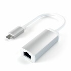 Satechi USB-C zu Ethernet Adapter - Silber
