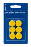 MAUL      MAUL Magnete 20mm 6176213 gelb 6 Stück, Kein