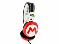 OTL On-Ear-Kopfhörer Super Mario Icon Dome Mehrfarbig; Rot