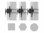 NEOMOUNTS Säulenhalterung WL30S-910BL16 Schwarz, Eigenschaften