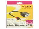 DeLock Displayport - VGA Adapter