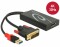 Bild 0 DeLock Adapter 4K, 30HZ DVI-D/USB 2.0 - DisplayPort, Kabeltyp