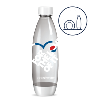 1L Pepsi Bouteille plastique Fuse, lavable au lave-vaisselle 