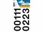 Herma Stickers Mini-Etiketten Zahlen 0-9, 32 mm, 2 Blatt, Klebehaftung
