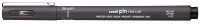 UNI-BALL  Fineliner Pin Brush PINBR-200(S) DARK GREY dunkelgrau, Kein