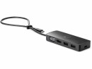 HP Inc. HP USB-C Reisehub G2, Ladefunktion: Nein, Dockinganschluss