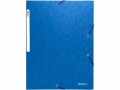 Biella Gummibandmappe A4 Blau, Typ