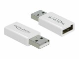 DeLock USB-Adapter 2.0, Datenblocker USB-A Stecker - USB-A