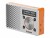 Bild 1 TechniSat DigitRadio 1 Orange, Radio Tuner: FM, DAB+, Stromversorgung