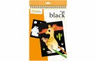 Avenue Mandarine Zeichenblock Graffy Black Tiere, Papierformat: A4