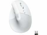 Logitech Ergonomische Maus Lift Off-white, Maus-Typ: Ergonomisch