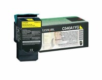 Lexmark Toner C540A1YG Yellow, Druckleistung Seiten: 1000 ×