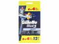 Gillette Herrenrasierer Blue 3 Smooth Einweg 12 Stück, Einweg