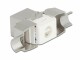 DeLock Keystone-Modul RJ45-LSA, Cat.6A werkzeugfrei, geschirmt