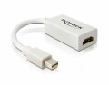 DeLock Adapter Mini-DisplayPort - HDMI, Kabeltyp: Adapter