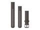 GARMIN Schnellwechsel-Armband 18 mm, Farbe: Dunkelgrau