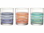 Montana Trinkglas :New Stripes 240 ml, 1 Stück, Transparent