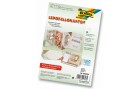 Folia Leporello-Karten 300g/m2 Perlweiss, Papierformat: 10.5 x 15