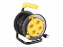 Schönenberger Kabelrolle 15 m Gelb, Schutzklasse: IP20, Detailfarbe: Gelb
