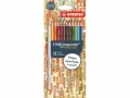 STABILO Farbstifte Aquacolor NatureColors 12er, Mehrfarbig