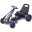 Bild 0 vidaXL Pedal Go-Kart mit verstellbarem Sitz Blau