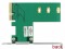Bild 4 DeLock Host Bus Adapter Controller PCI-Ex4 - M.2, 1Port