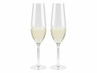 FURBER Champagnerglas 260 ml, 2 Stück, Material: Kristallglas