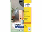 Avery Zweckform Avery L7120 - Paper - permanent adhesive - white