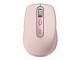 Logitech Mobile Maus MX Anywhere 3s Rose, Maus-Typ: Standard