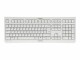 Cherry Keyboard KW 3000 Wireless [DE] pale grey
