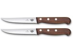 Victorinox Steak-Pizzamesser-Set 2 Stück, Braun, Typ: Steakmesser